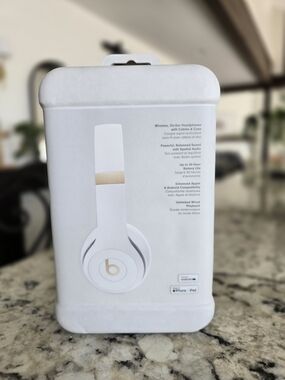 Beats by Dre On-Ear Headphones in White and Gold